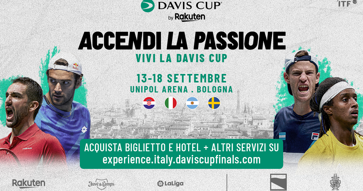 Davis Cup by Rakuten in Bologna a great week of sport in September
