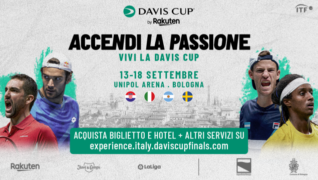 Davis Cup by Rakuten in Bologna: a great week of sport in September