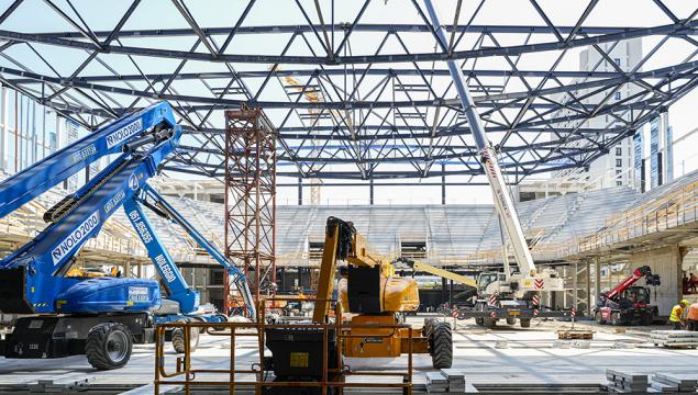 Unipol Hall prende forma: in arrivo il nuovo padiglione polifunzionale di BolognaFiere