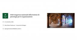 National Congress of the Section of Psychology for Organizations